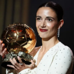 Spain and Barcelona’s Bonmati wins women’s Ballon d’Or