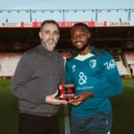 Semenyo’s brilliant strike Southampton voted Bournemouth’s Goal of The Month