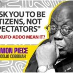 I ask you to be citizens, not spectators – Did Akufo-Addo mean it?