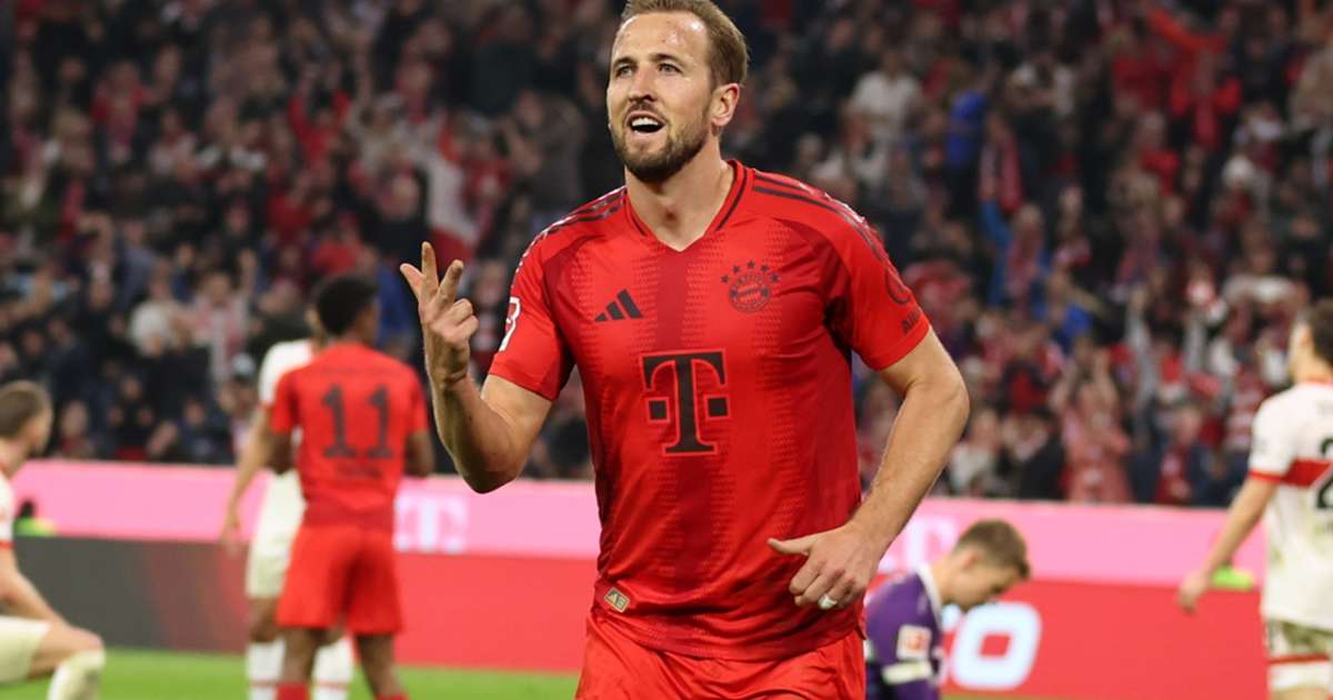 Kane Nets Hat Trick As Bayern Beat Stuttgart Adomonline