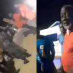 Birem North DCE Raymond Nana Damptey trying to prevent task force from stopping illegal miners from bringing that equipment to the site