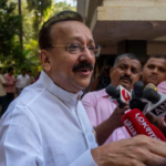 Getty Images The motive for the murder of Siddique, seen here in February, remains unclear