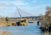 The Castilla-La Mancha bridge is the tallest in Spain. Panther Media GmbH/Alamy
