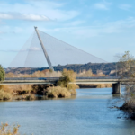 The Castilla-La Mancha bridge is the tallest in Spain. Panther Media GmbH/Alamy