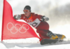 Ryan Wedding of Canada competes in the qualifying round of the men's parallel giant slalom snowboarding event during the Salt Lake City Winter Olympic Games at the Park City Mountain Resort in Park City, Utah.  Adam Pretty/Getty Images