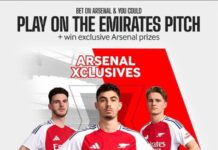 Betway Africa Offers a Once-in-a-Lifetime ‘Play-on-the-Pitch’ Experience at Emirates Stadium
