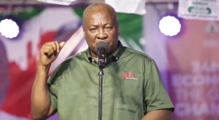 Pack your stuff and leave; you’ve failed – Mahama to NPP