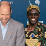 Okyeame Kwame projects ‘kente’ at Earthshot Prize event in South Africa