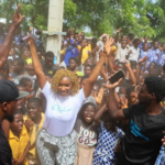 World Children’s Day: Wendy Shay donates to Amasaman Manhean M/A