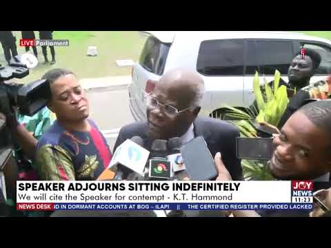 Video Thumbnail: "Keep on making that foolish statement" - KT Hammond tells NDC MPs