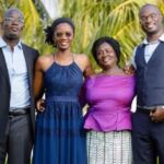 L- R: Dr. Kweku Opoku-Agyemang, Dr. Maame Adwoa, Prof. Naana Jane and Dr. Kwabena Opoku-Agyemang