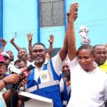Mohammed Adamu Ramadan as he was announced as the MP-elect for the constituency