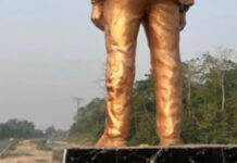Akufo-Addo’s damaged statue in Effia-Nkwanta restored