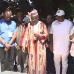 Mahama visits father’s grave ahead of elections in Bole