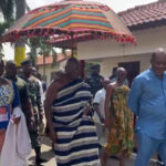 NAPO accompanies Asantehene to cast his vote