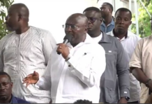 Presidential Candidate of the New Patriotic Party (NPP), Dr. Mahamudu Bawumia,