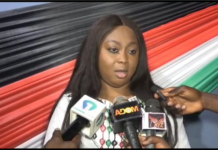 Member of Parliamtent Elect on the ticket of NDC for the people of Awutu Senya East Constituency, Philis Naa Koryoo Okunor