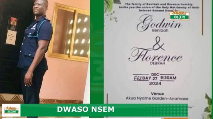 Groom dies at wedding ceremony in Akyem Anamase