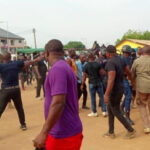Special voting: Tensions erupt at Koforidua Police Headquarters over voting perimeter dispute
