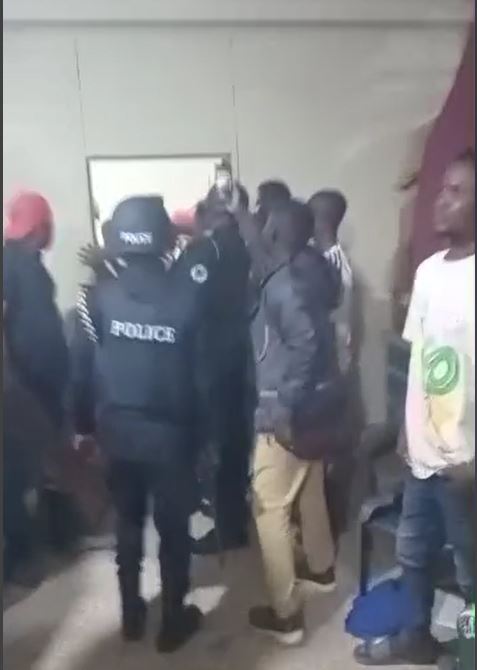 Tension brews in Weija-Gbawe as NDC supporters storm EC office over election results