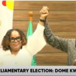 EC officially declares NDC’s Faustina Akurugu as Dome-Kwabenya MP-elect