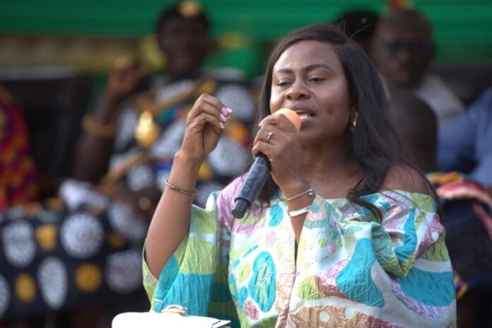 The National Democratic Congress (NDC) Member of Parliament-elect for the Akuapem South Constituency, Lawrencia Dziwornu The National Democratic Congress (NDC) Member of Parliament-elect for the Akuapem South Constituency, Lawrencia Dziwornu