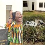 Unknown persons destroy COP Tiwaa Addo-Danquah’s bust at EOCO