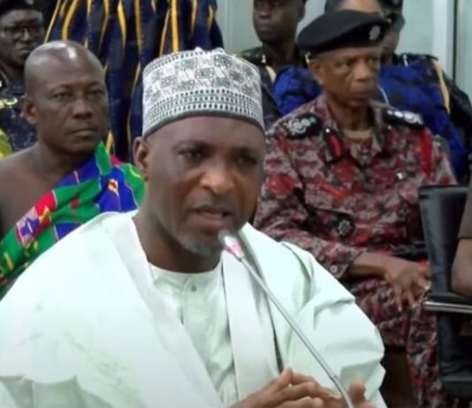 Ghana temporarily suspends citizenship applications for historical diasporans Minister-Designate for the Interior, Mohammed Muntaka Mubarak,