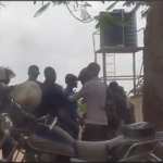 NDC members allegedly attack police officers, lock state offices at Awutu Bereku NDC members allegedly attack Police officers, lock state offices at Awutu Bereku