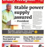 Newspaper headlines: Friday, January 10, 2025