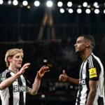 EFL Cup: Newcastle win 2-0 at Arsenal to take control of semi-final tie