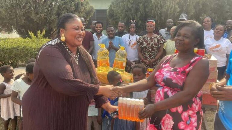 Torch Bearers for the vulnerable and needy donates to Mampong Babies’ Home