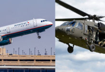 Dozens feared dead in midair collision between American Airlines Jet and Army Helicopter
