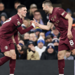 Man City thrash Ipswich to move back into top four