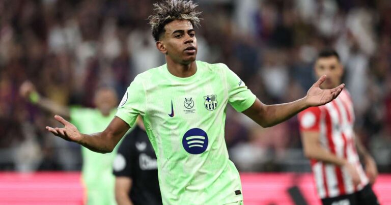 Athletic Bilbao 0-2 Barcelona: Gavi and Yamal send Flick’s side into Supercopa showpiece