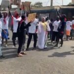 Some residents of Abeka protest Patrick Boamah’s victory