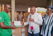 Bagbin donates GHC300K worth of medical supplies to support CSM fight in Upper West