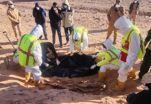 Bodies of 11 more migrants found in southeast Libya, security official says