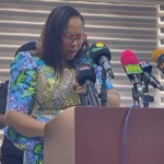 Newly sworn-in Greater Accra Regional Minister, Linda Ocloo,