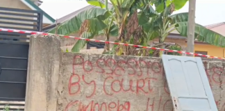 Kasoa Opeikuma Residents Clash with Police, Landguards Over Forced Eviction