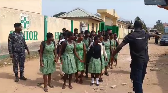 Four Christian Methodist SHS Students Arrested with Knives and Scissors After Clash with Community Members