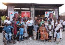 Emelia Brobbey makes heartfelt donation to Debby Bless Ghana Foundation