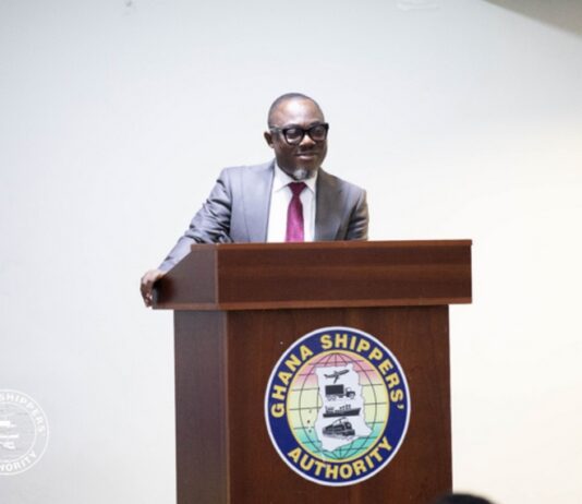 Prof. Gyampo officially starts work as CEO of Ghana Shippers’ Authority