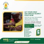 Ghana Health Service to embark on polio vaccination