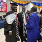 Mpraeso MP graduates with LLM in IT Law from University of Ghana