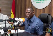 Minister for Lands and Natural Resources, Emmanuel Armah-Kofi Buah