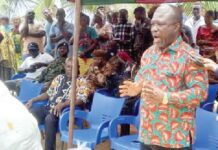 Military offers counselling to tidal wave victims in Ketu South