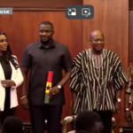 Mahama swears in Dumelo, Srem Sai, Suhuyini, other deputy ministers
