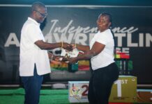 Sports Minister thrilled as Grace Minta, Wisdom Abromekyi and Joshua Yeboah wins big at Independence Armwrestling Challenge