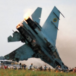 Terrifying moment two French Air Force Jets crashed during stunt rehearsal